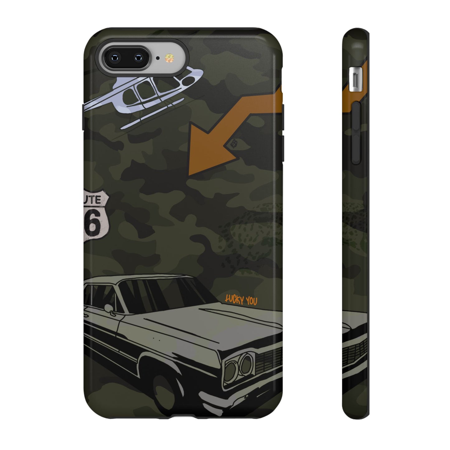 "route 66" phone case
