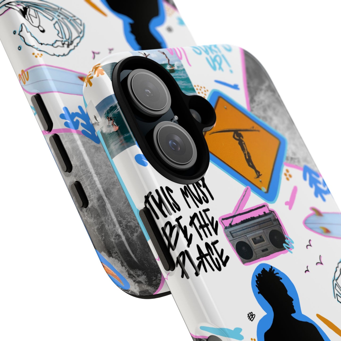 "surf's up" phone case
