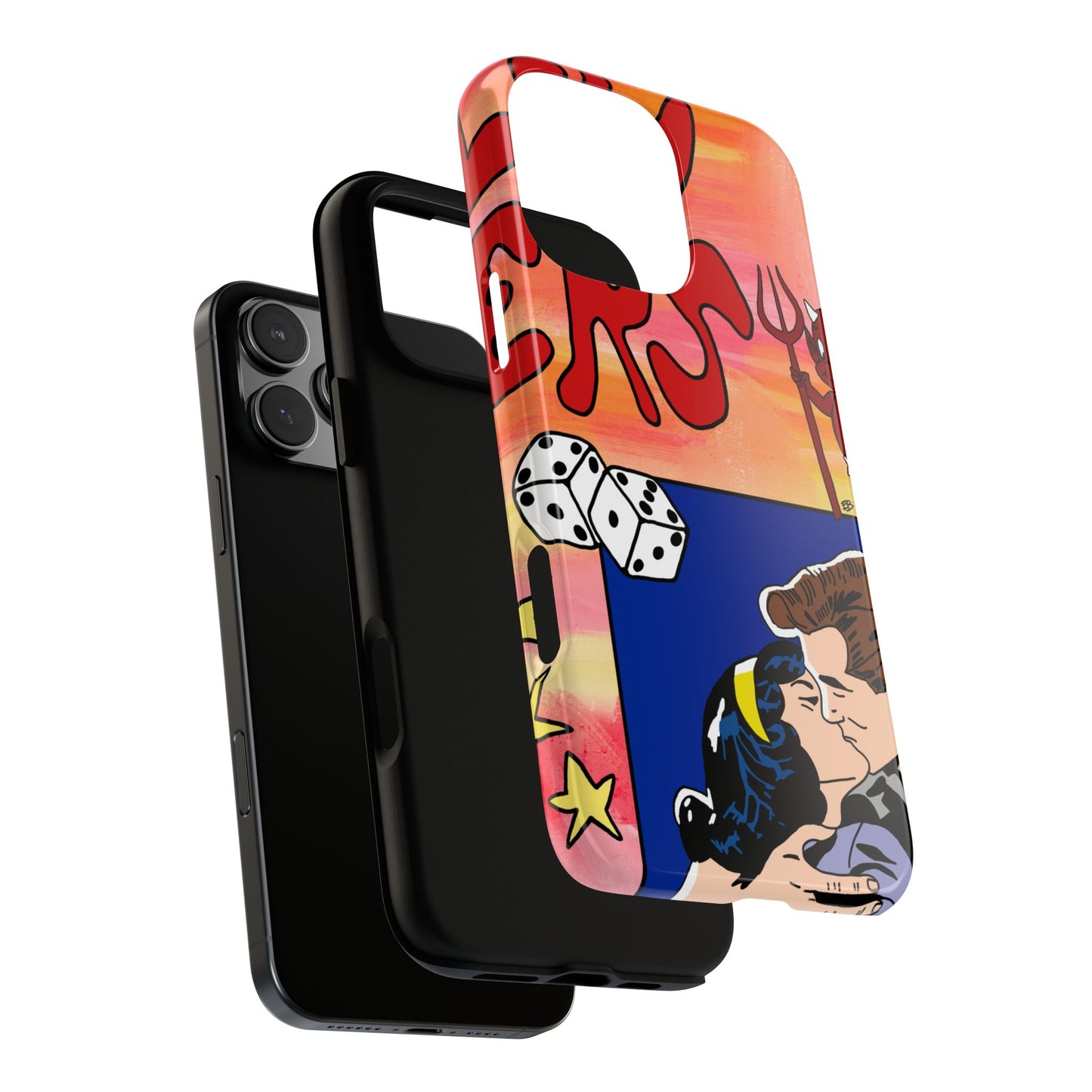 "lovers" phone case