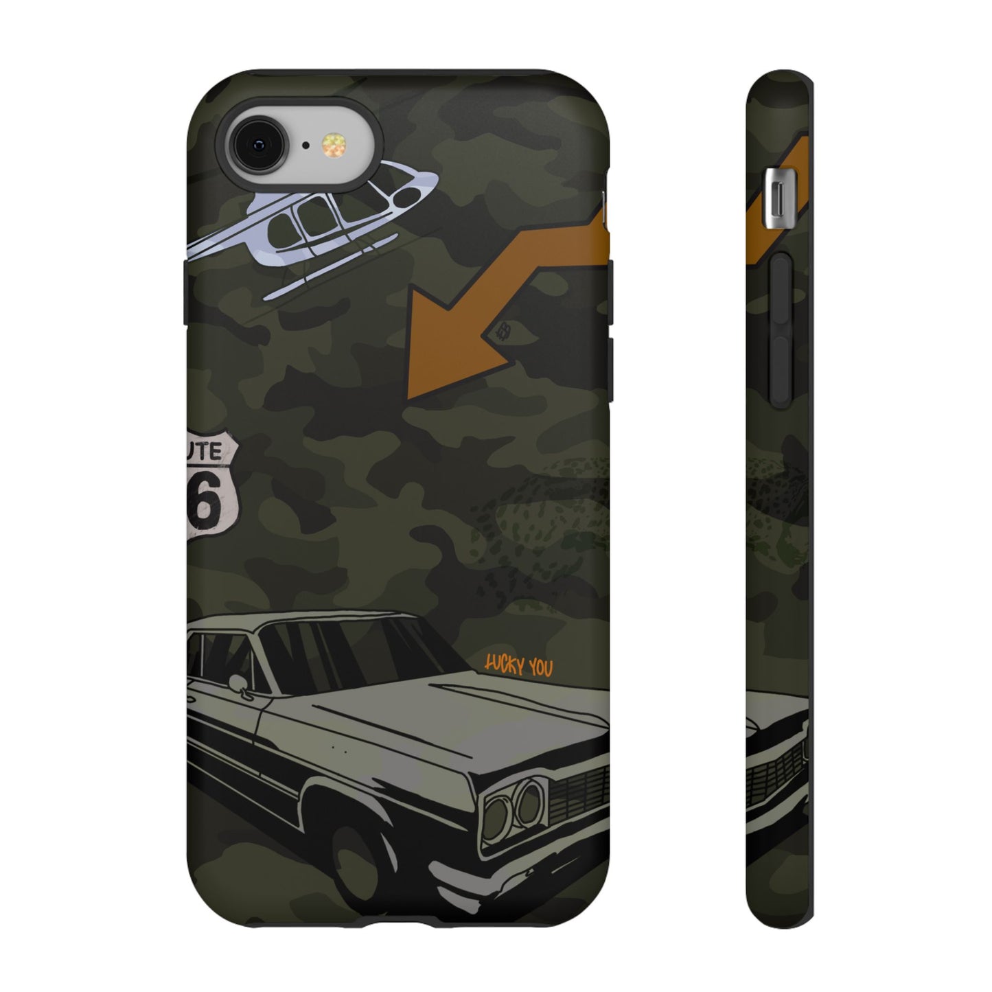 "route 66" phone case