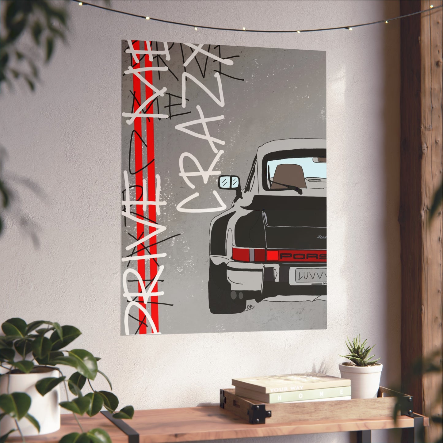 "drive me crazy" print