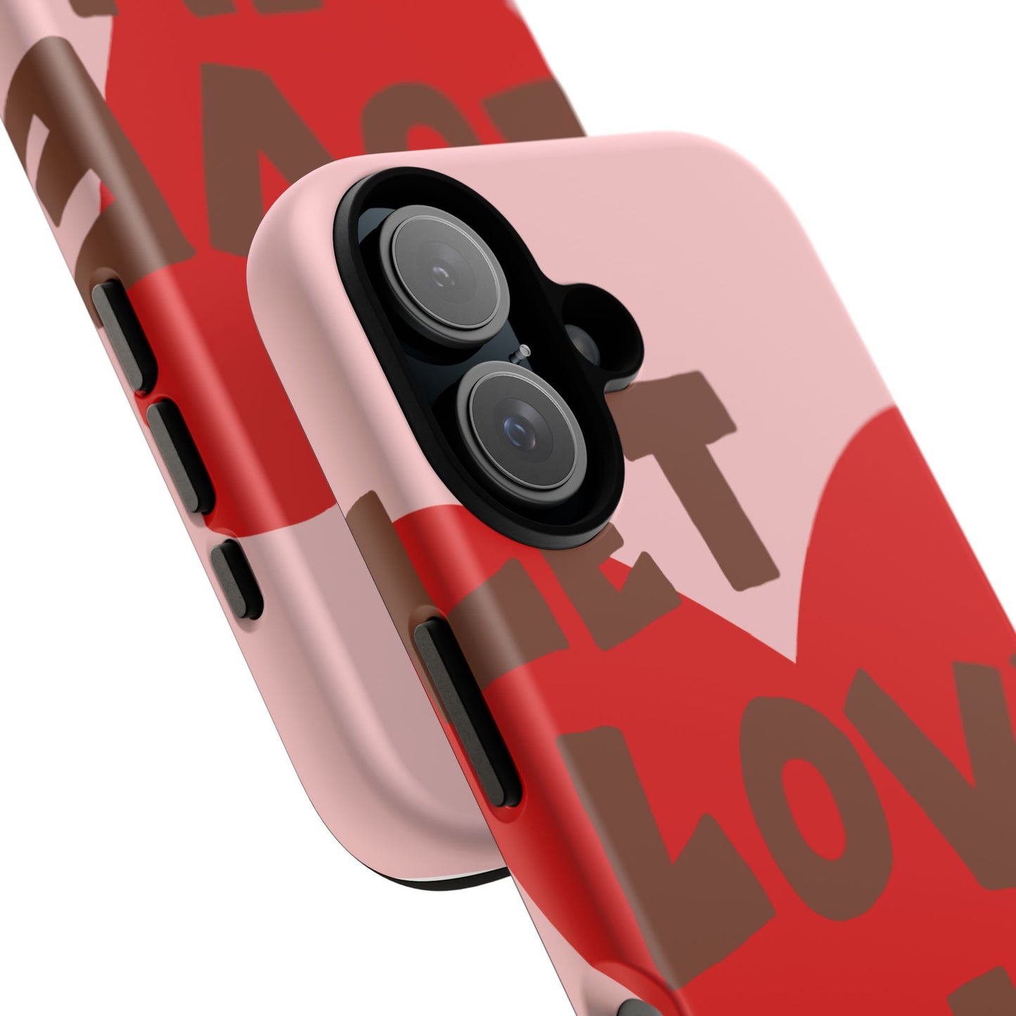 "let love in" phone case