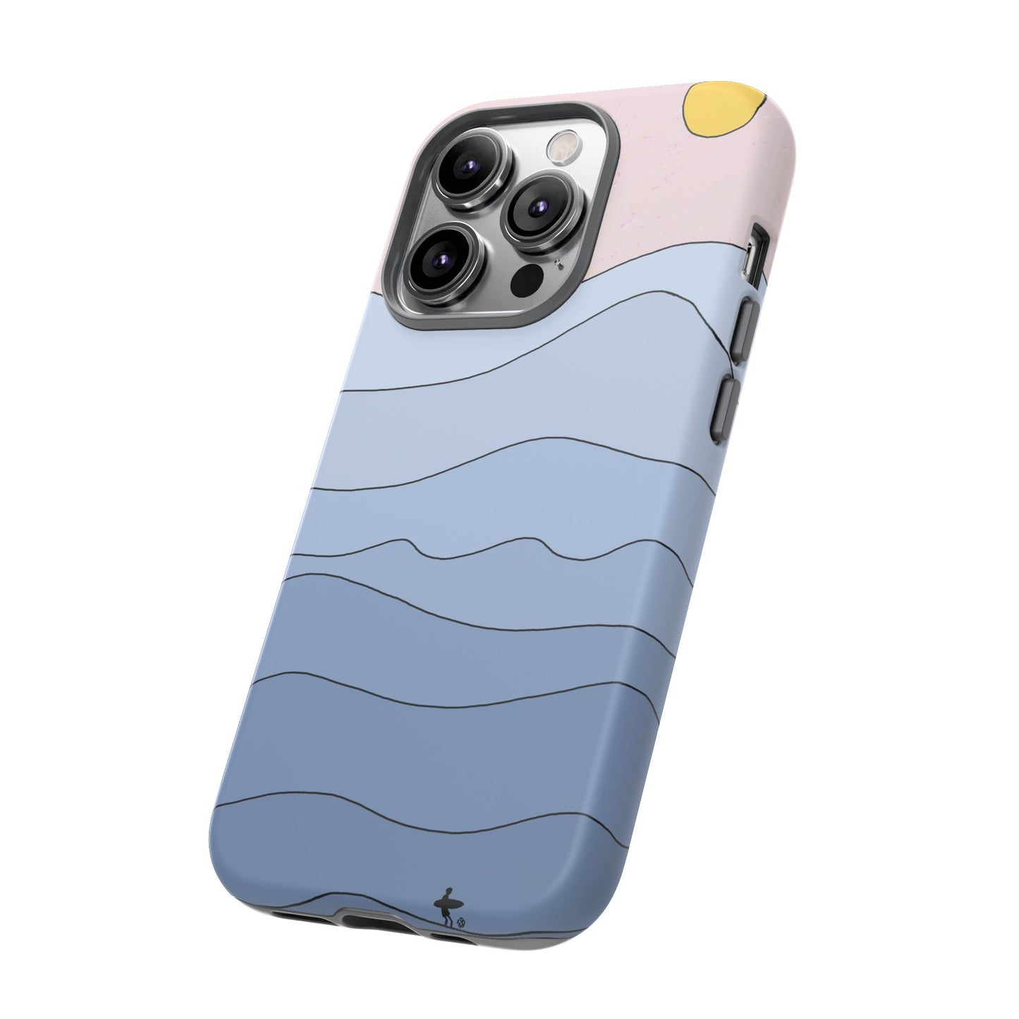 "shades of blue" phone case