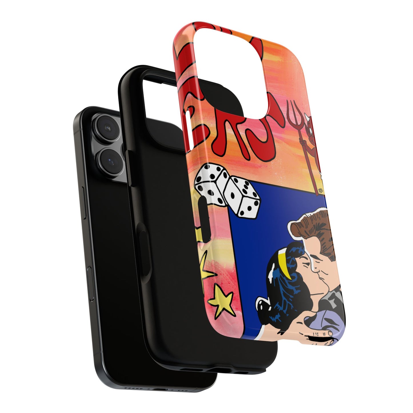 "lovers" phone case