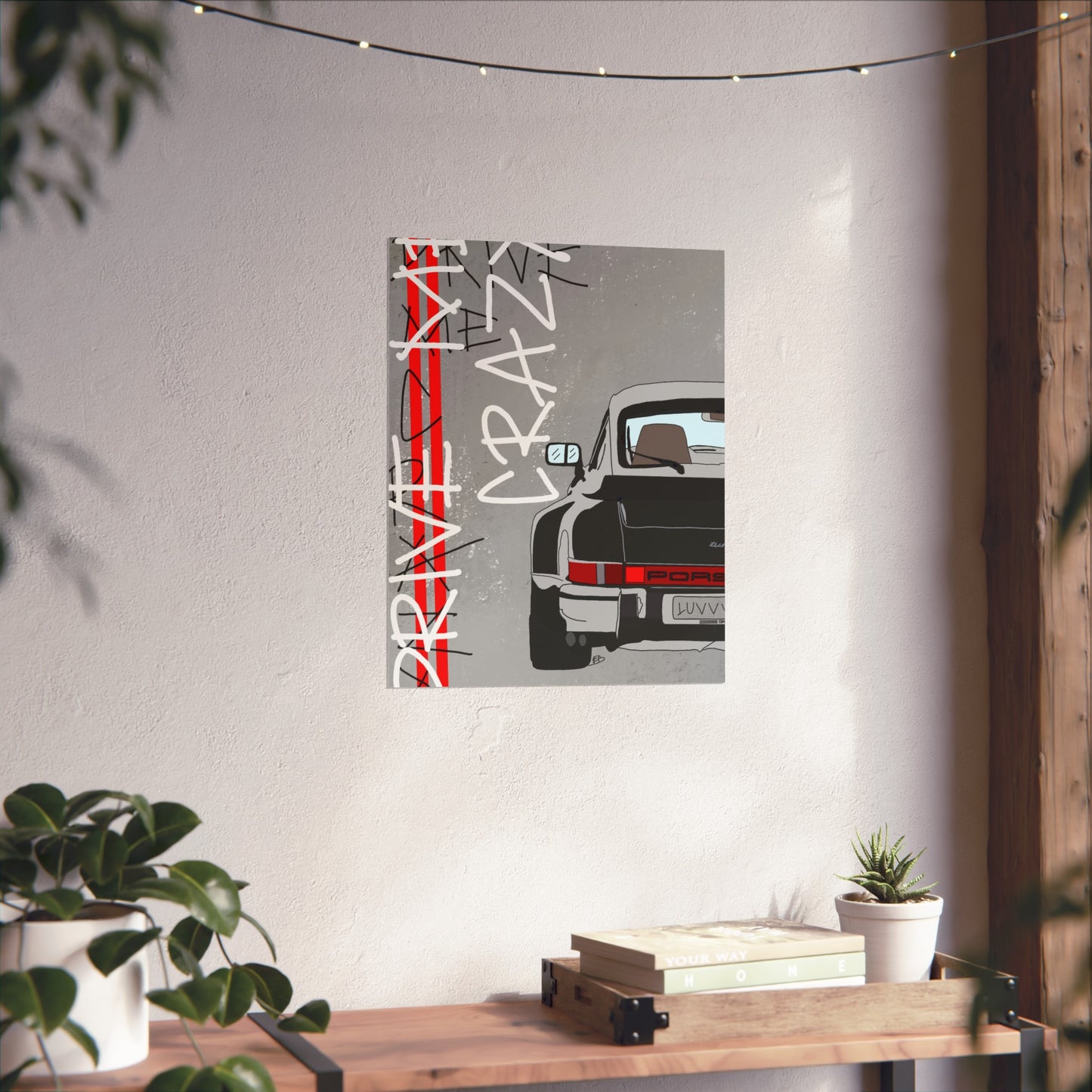 "drive me crazy" print