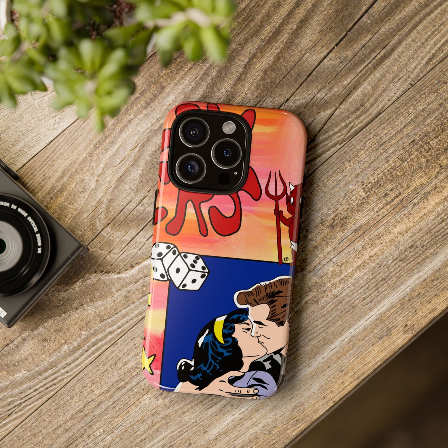 "lovers" phone case
