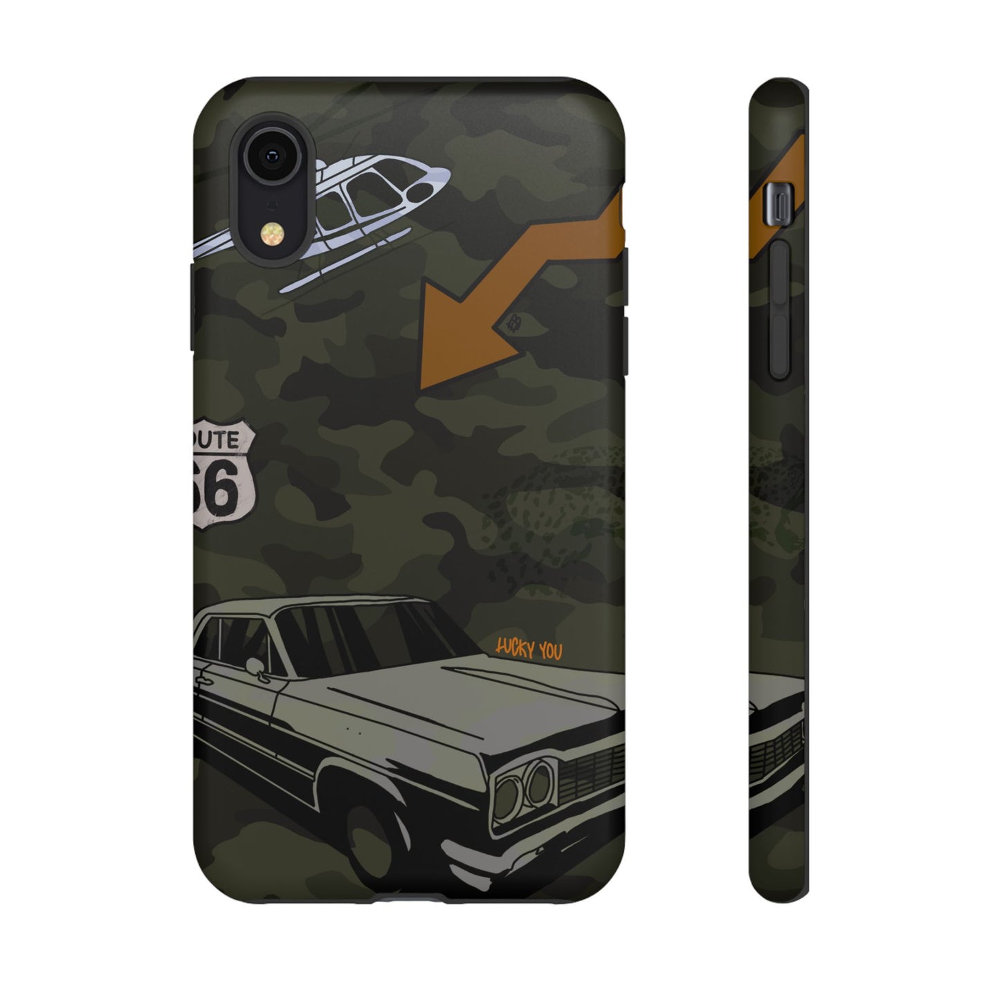 "route 66" phone case