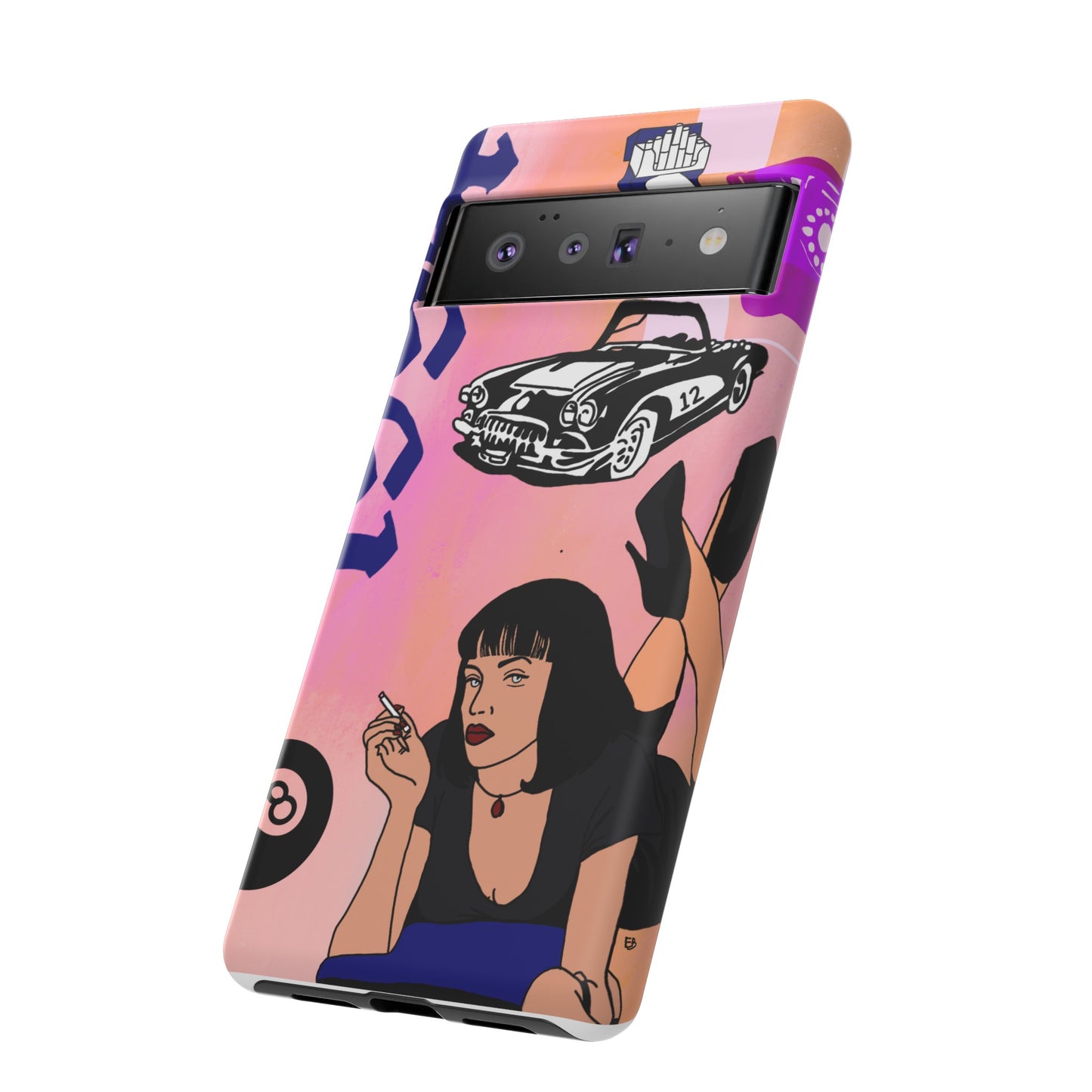 "pulp fiction" phone case