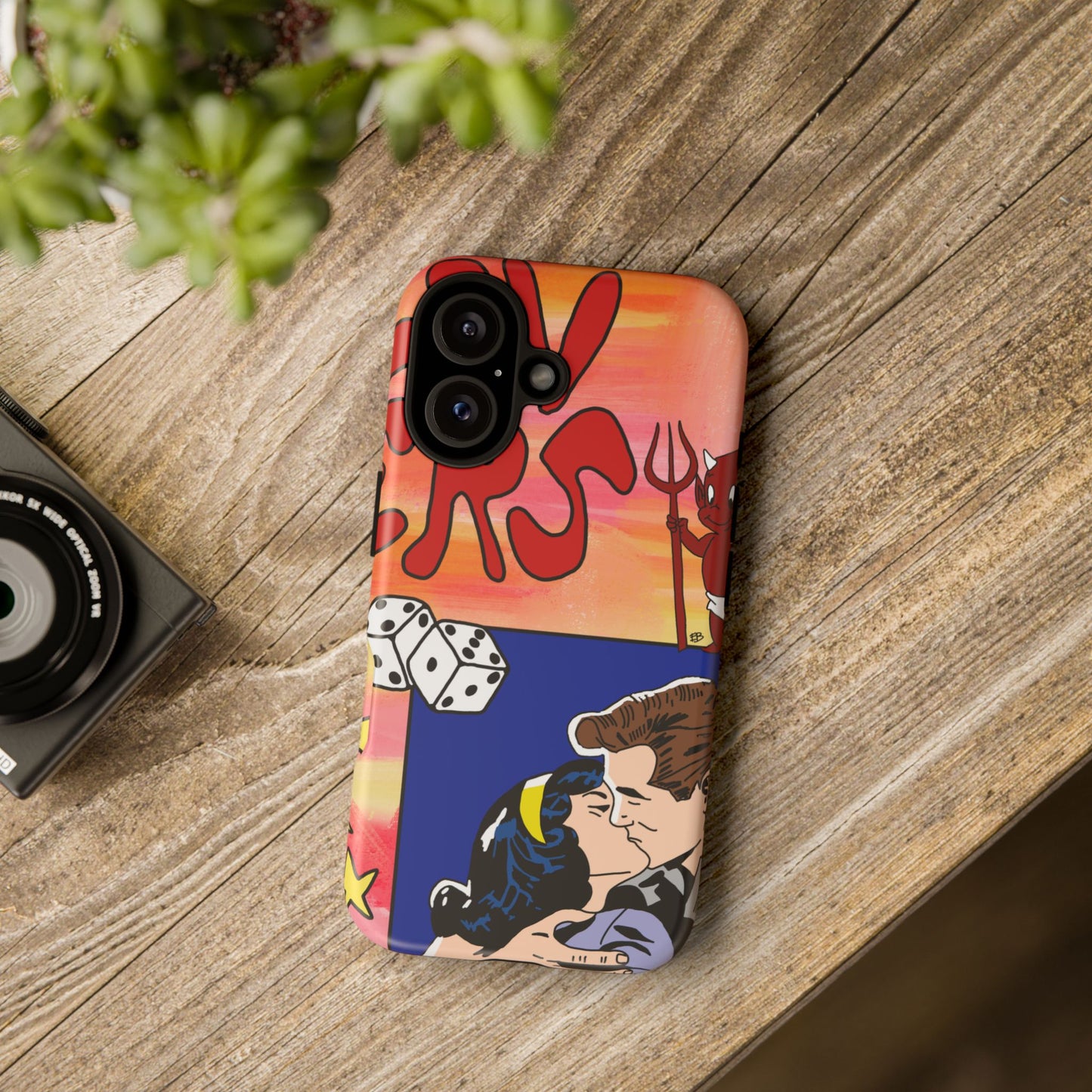 "lovers" phone case