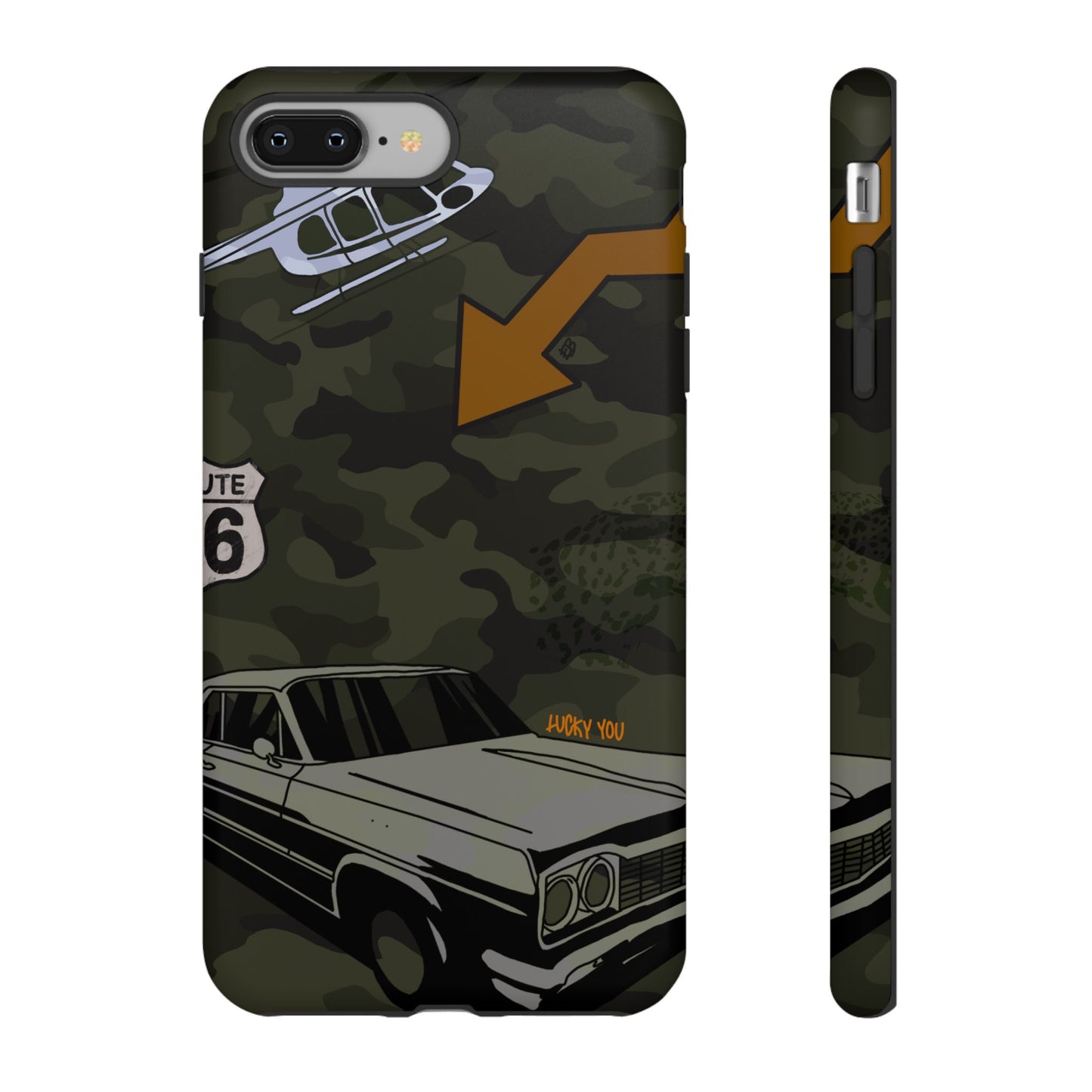 "route 66" phone case