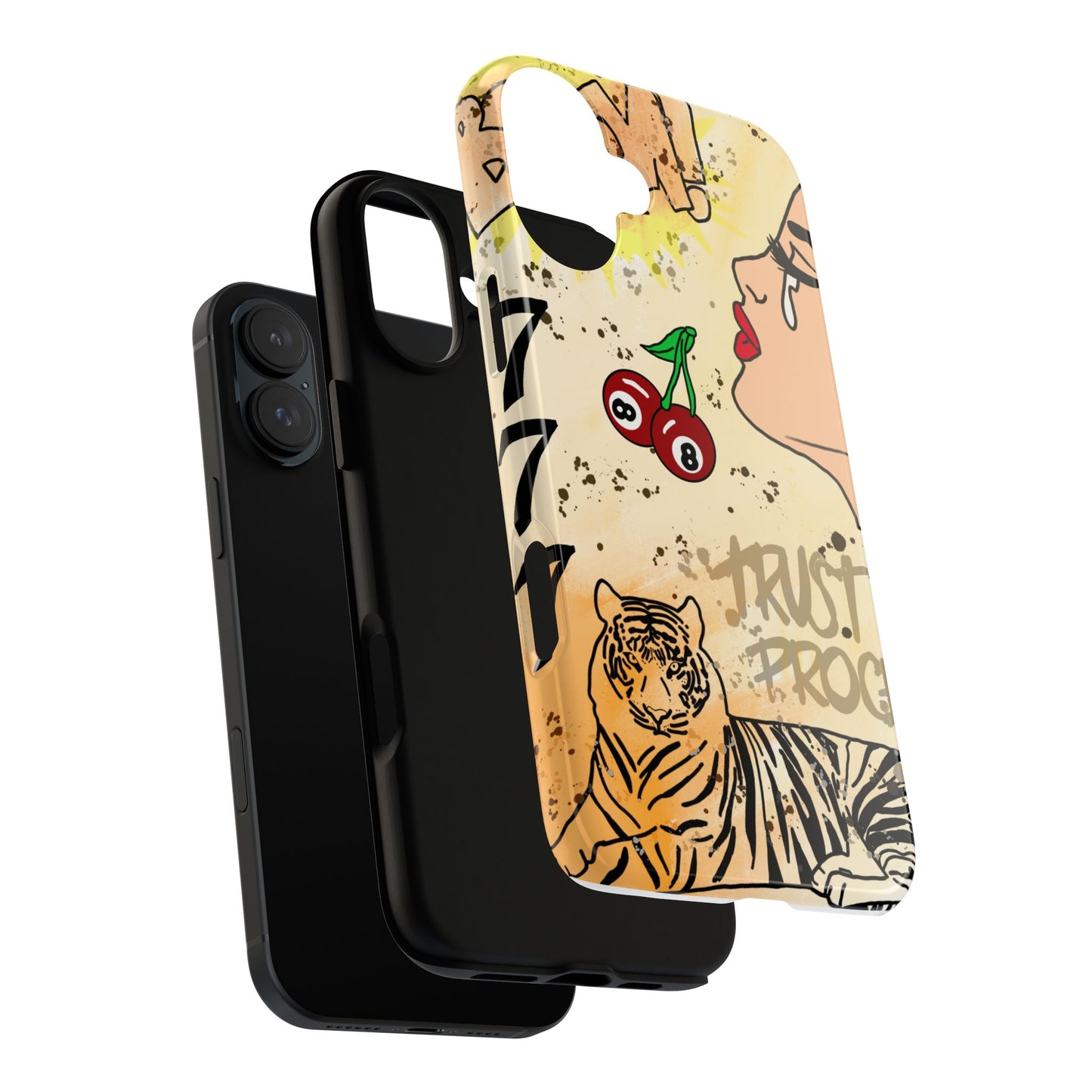 "trust the process" phone case