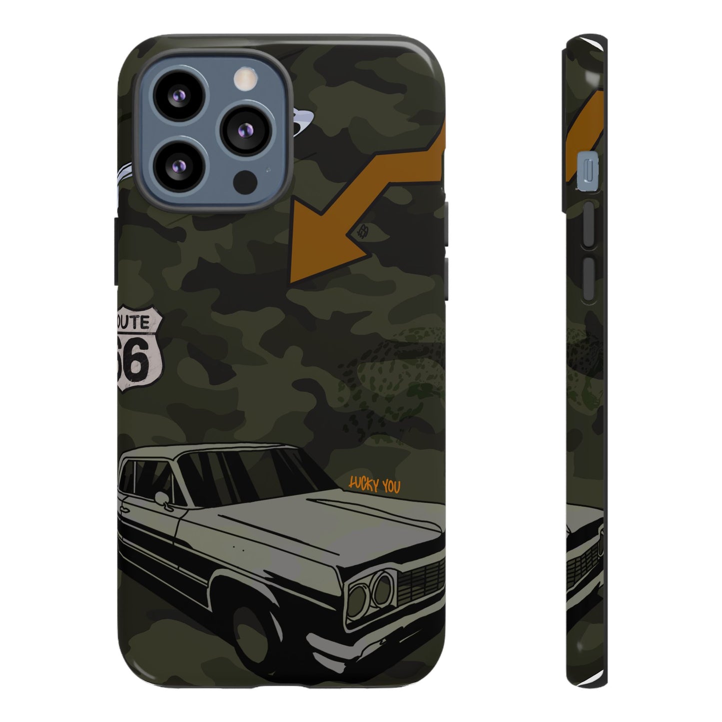"route 66" phone case