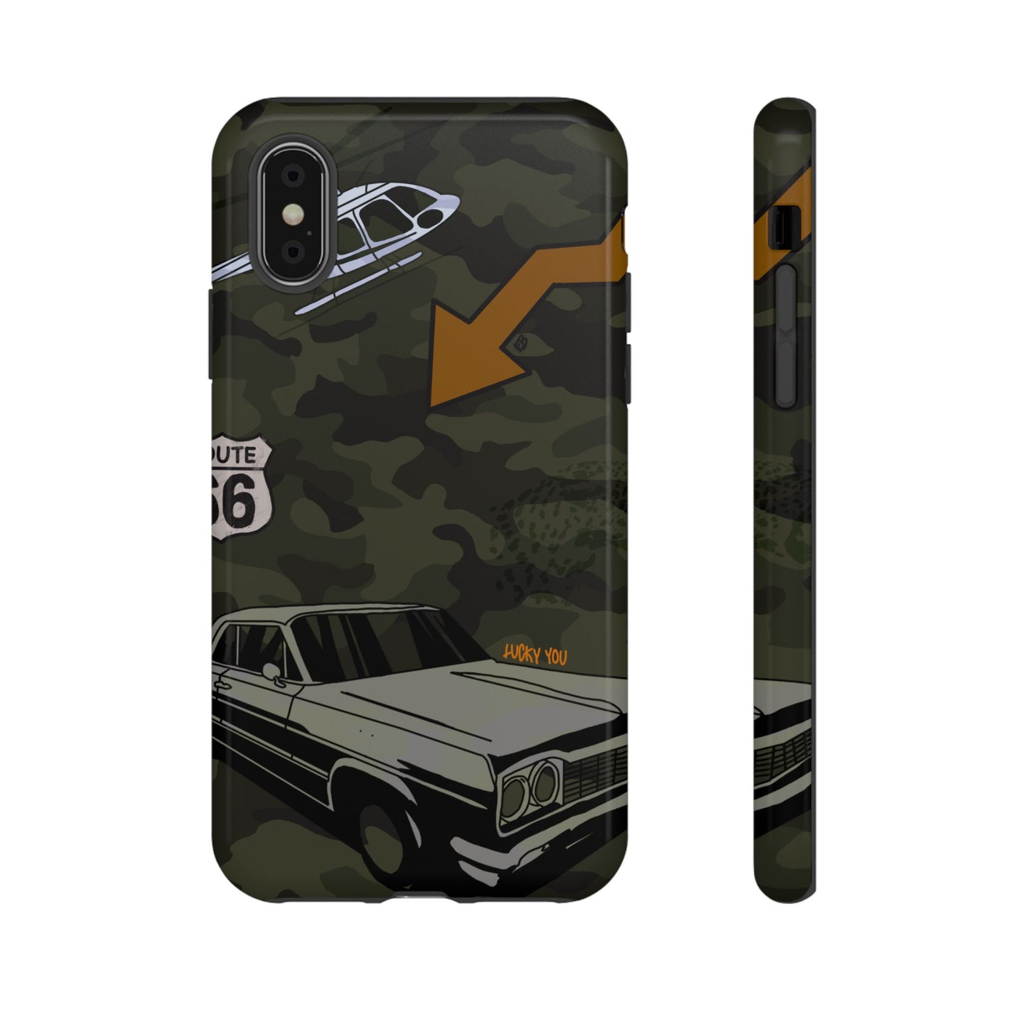 "route 66" phone case