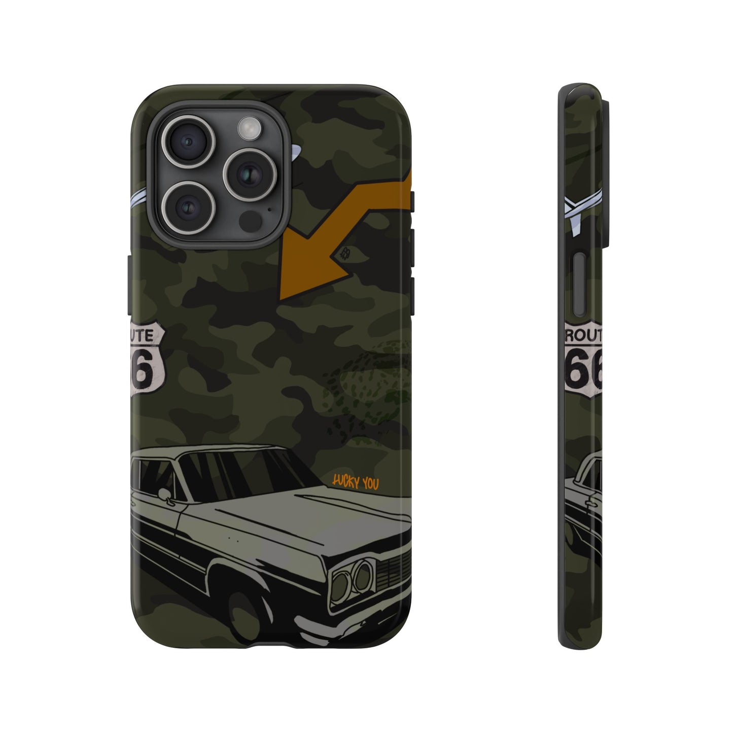 "route 66" phone case