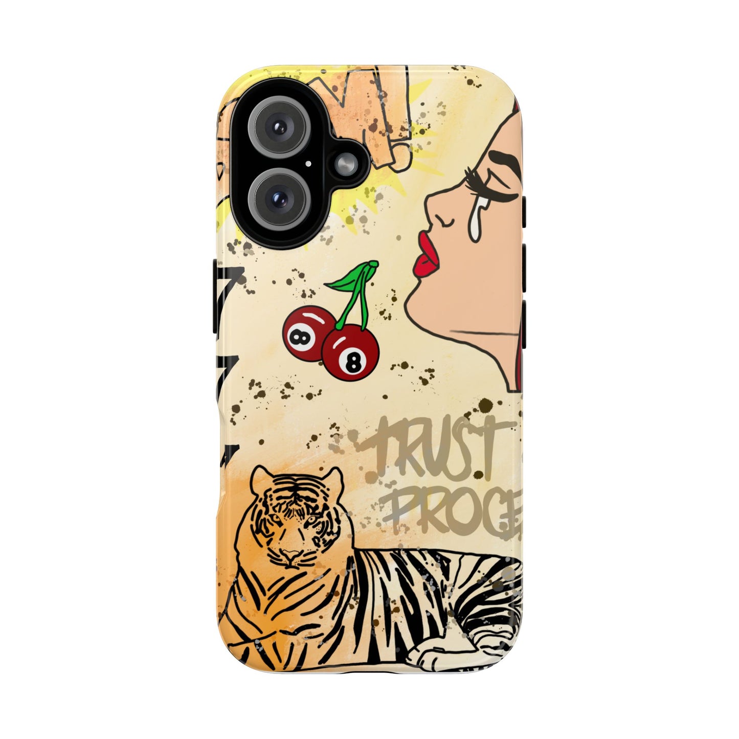 "trust the process" phone case