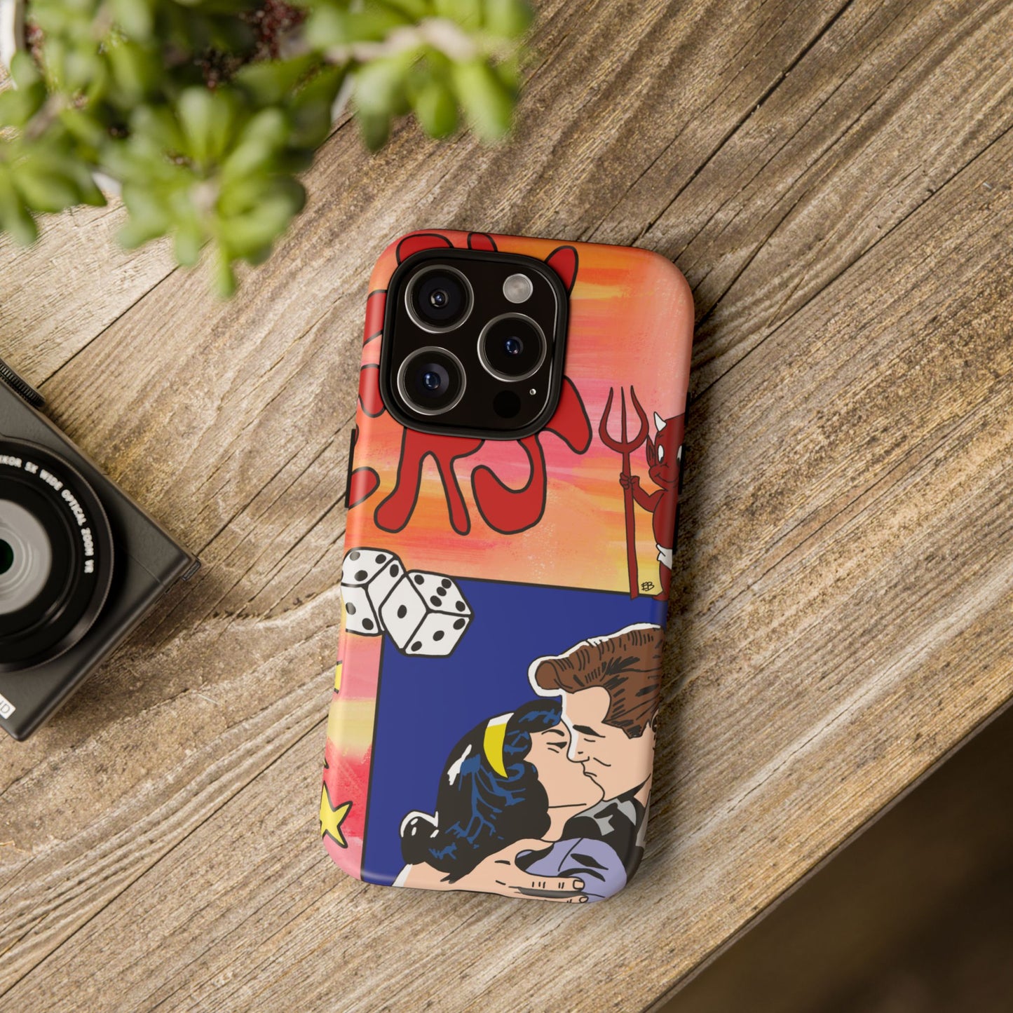 "lovers" phone case