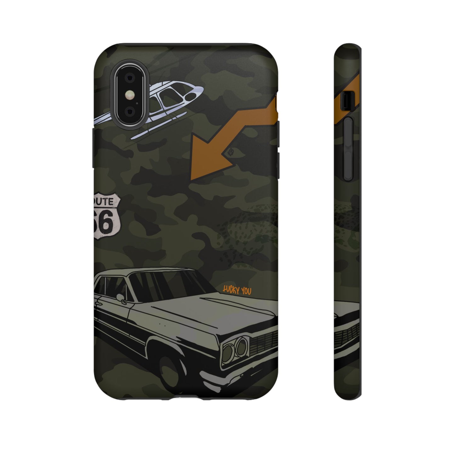 "route 66" phone case