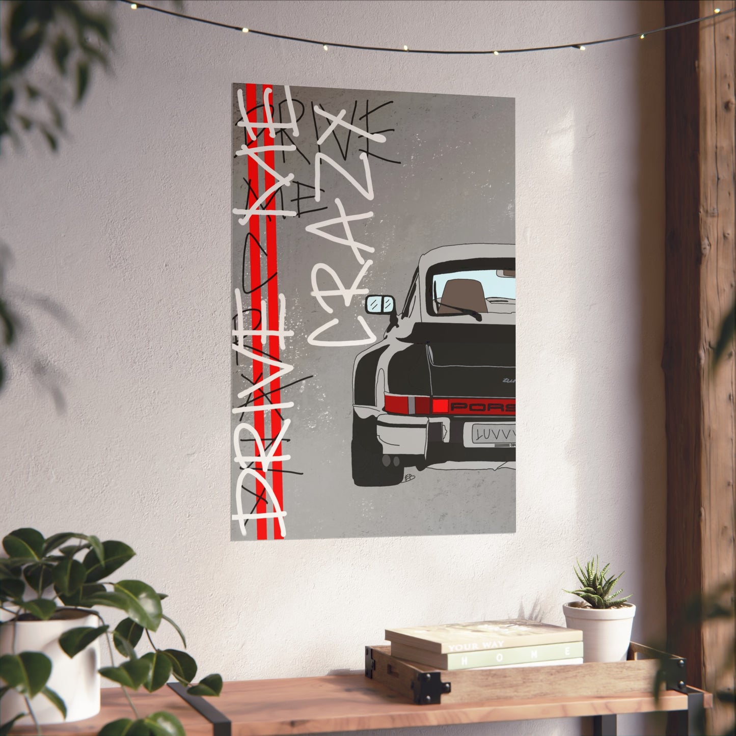 "drive me crazy" print