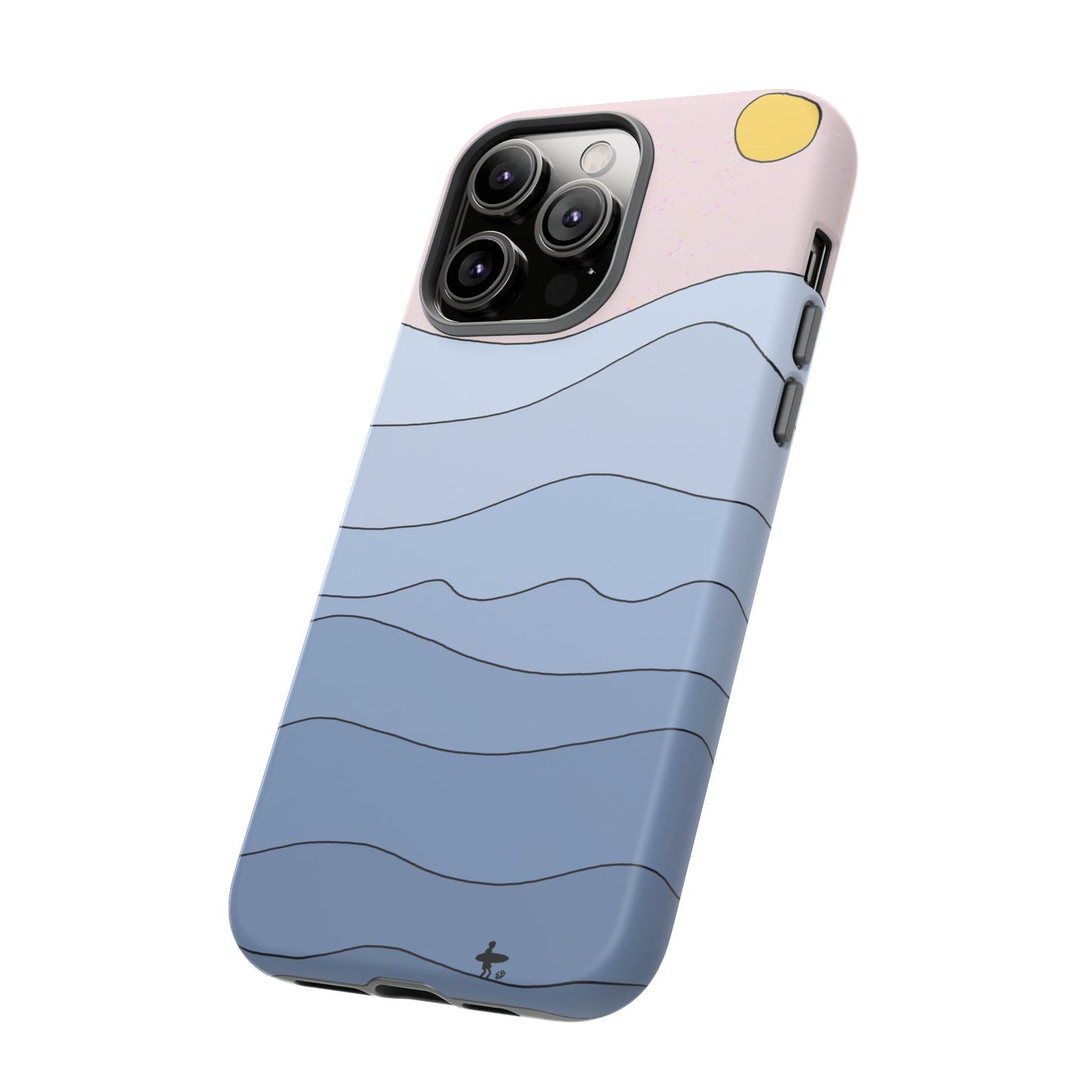 "shades of blue" phone case