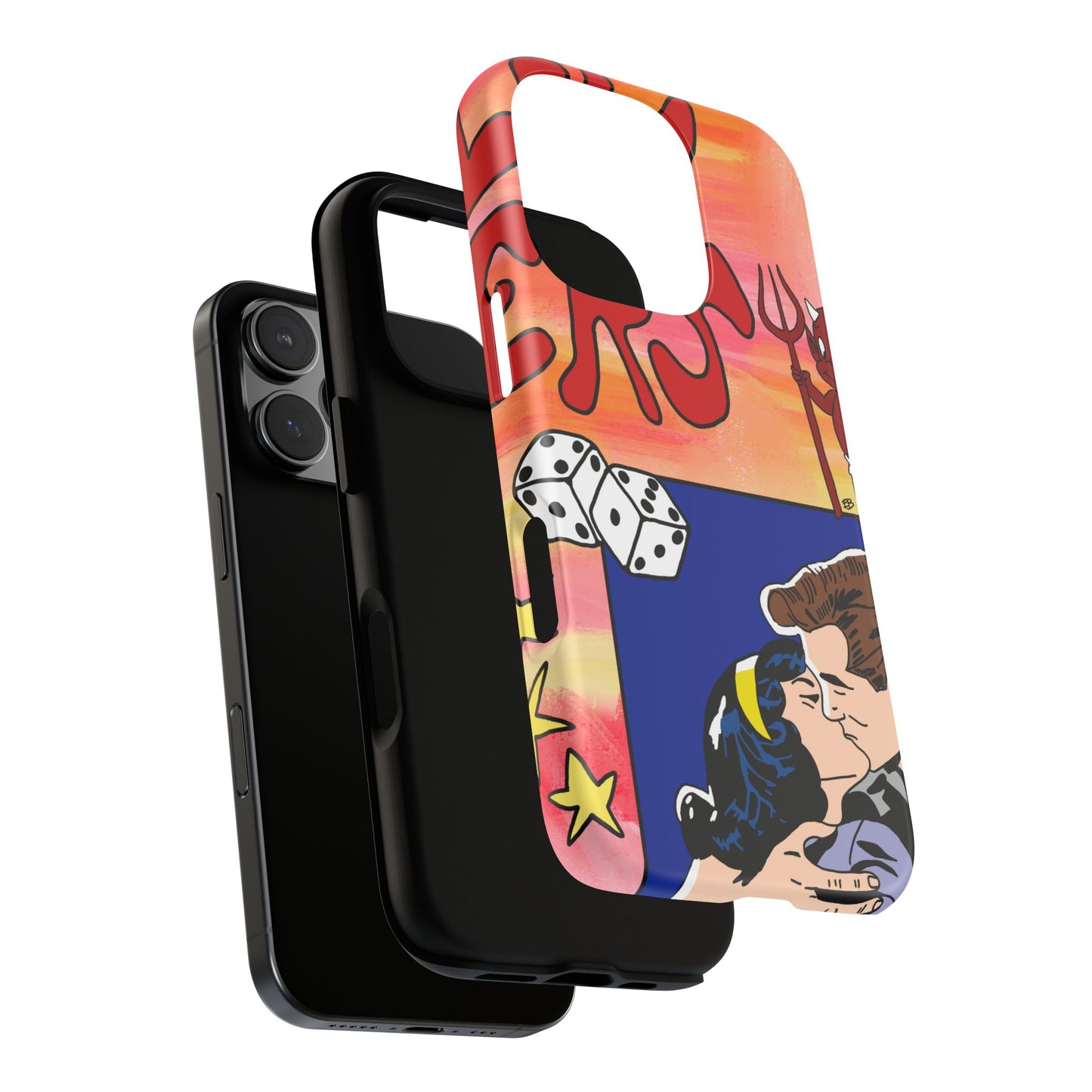 "lovers" phone case