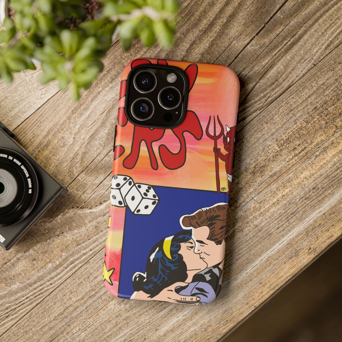 "lovers" phone case