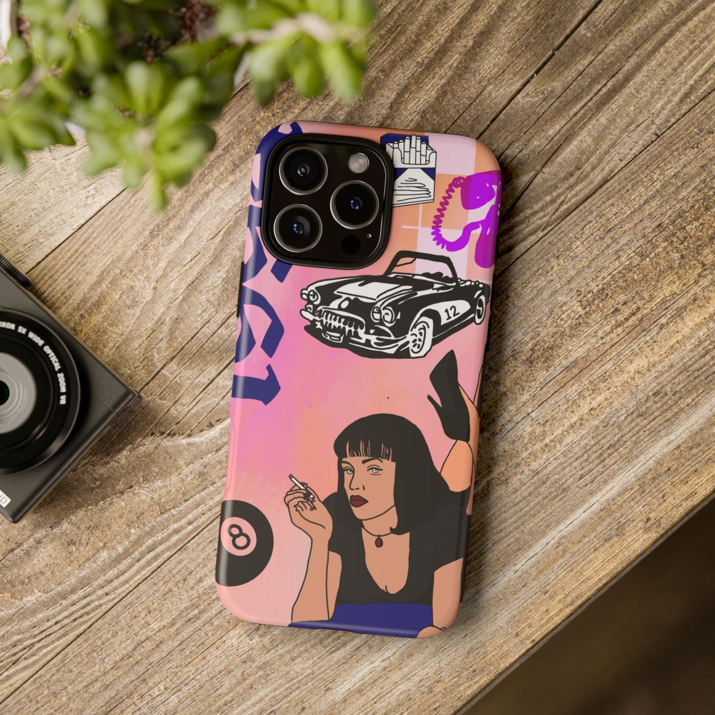 "pulp fiction" phone case