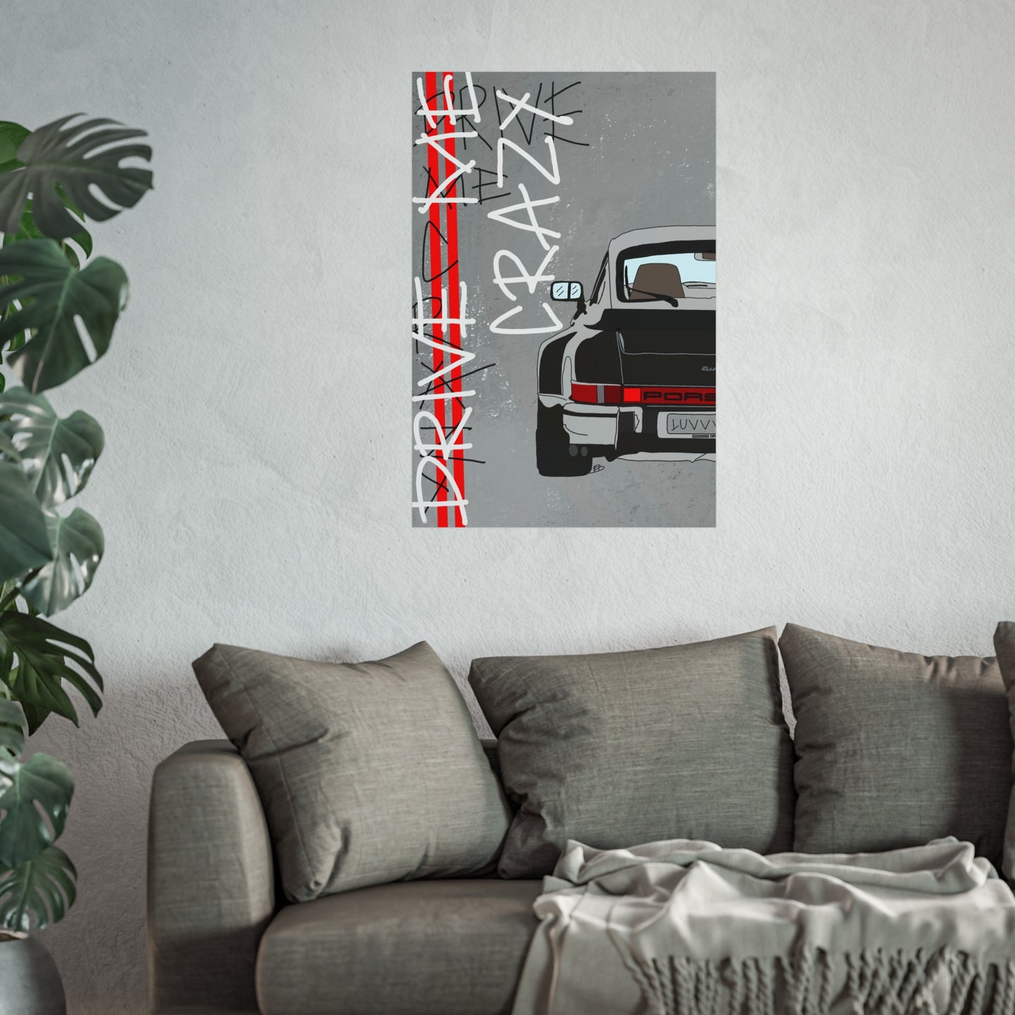 "drive me crazy" print