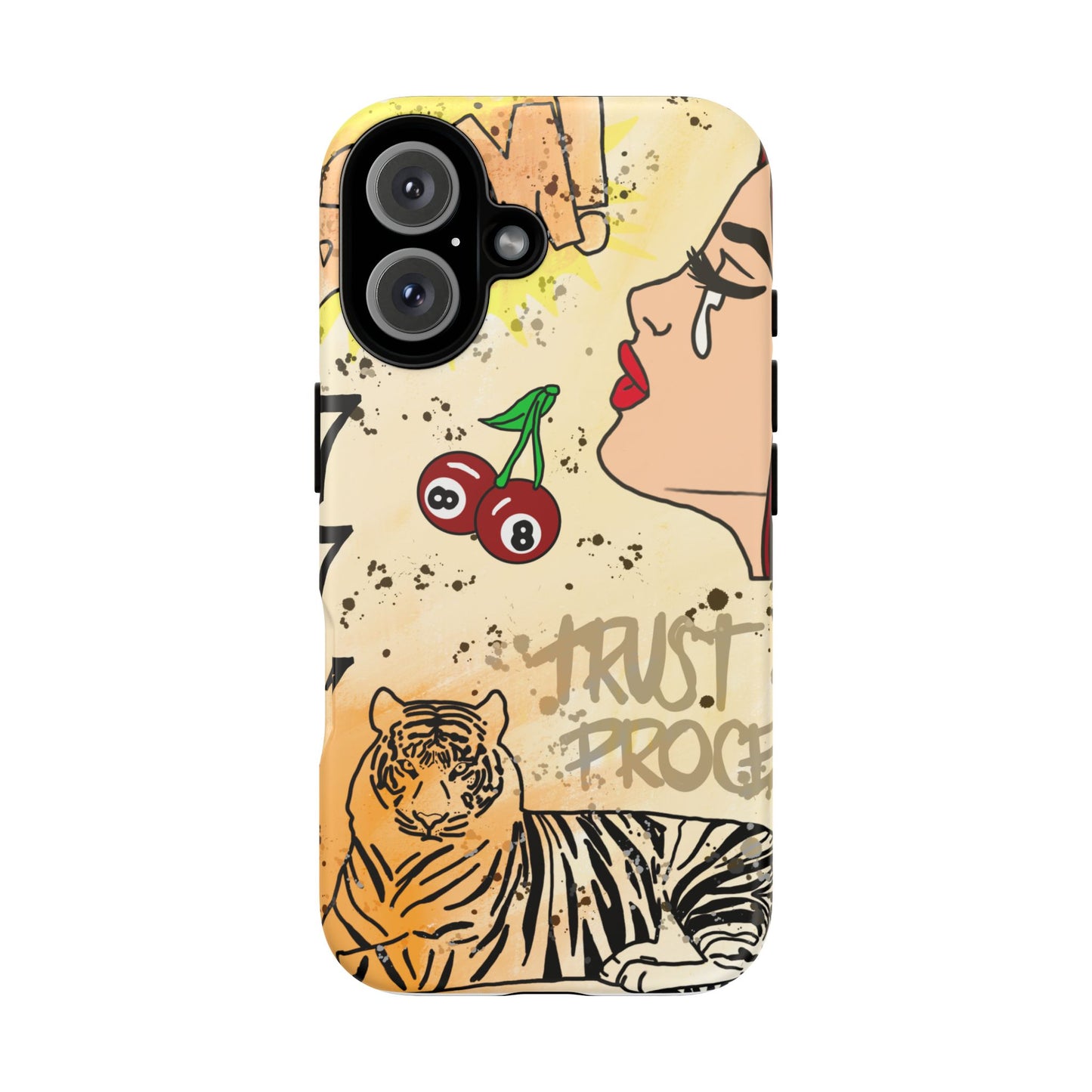 "trust the process" phone case