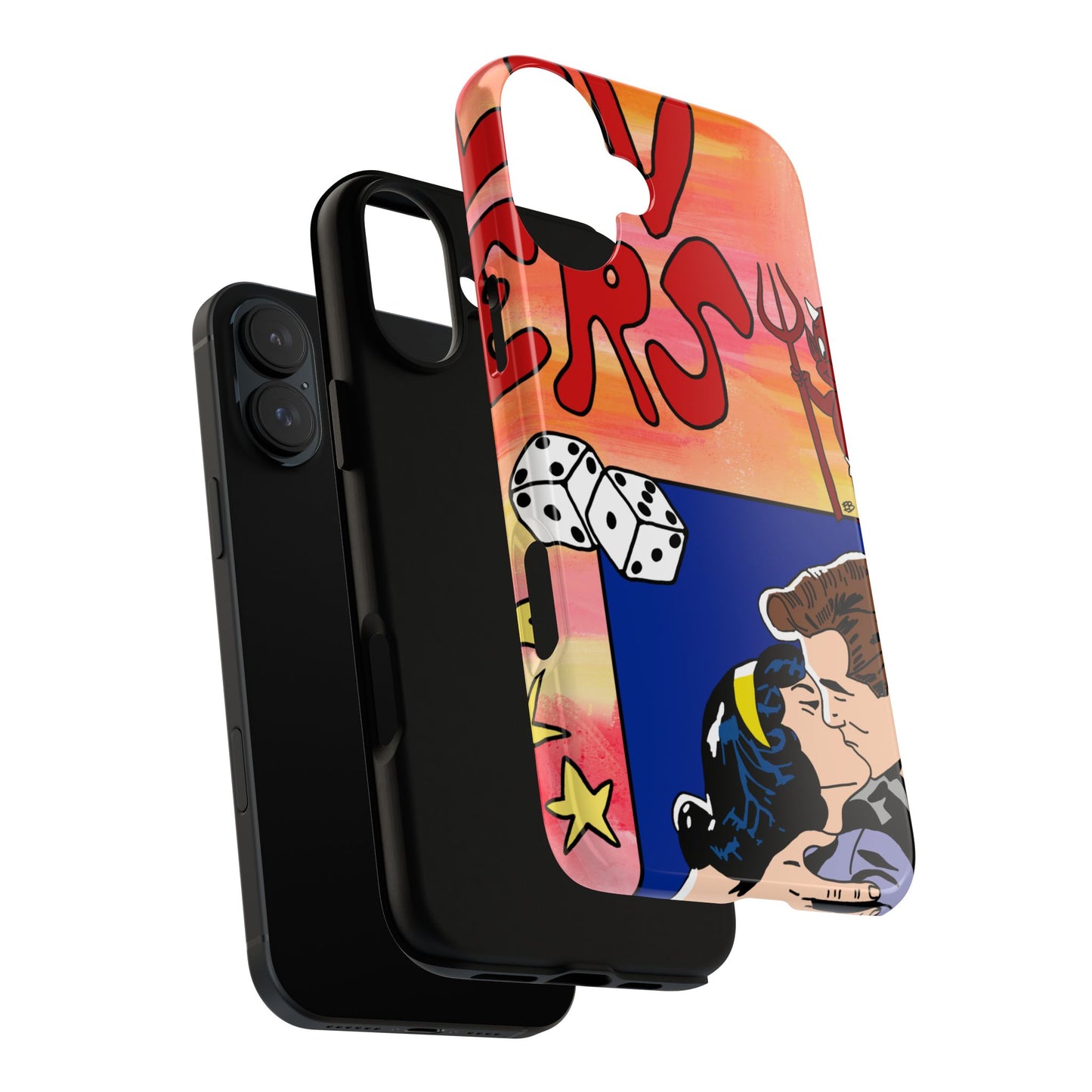 "lovers" phone case