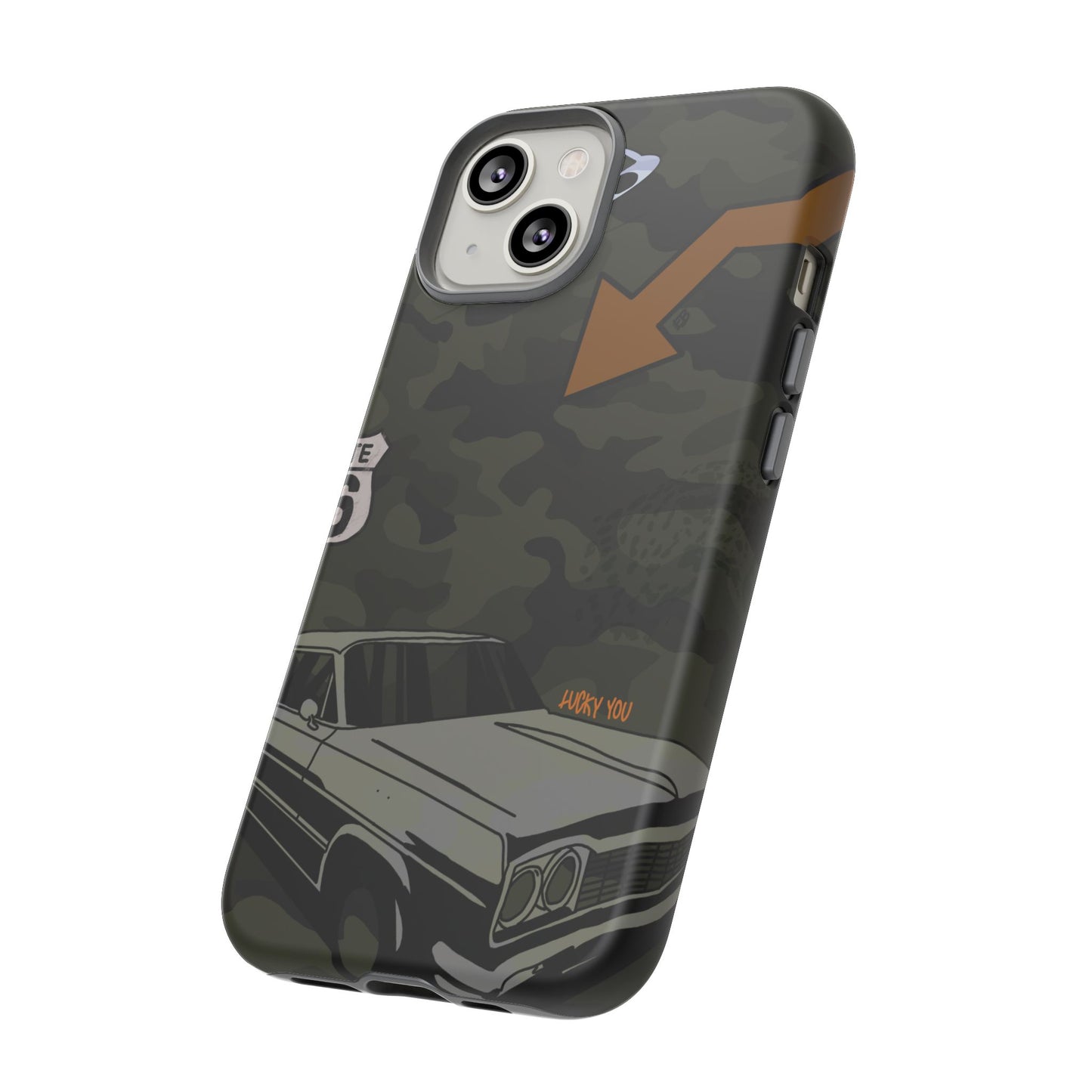 "route 66" phone case