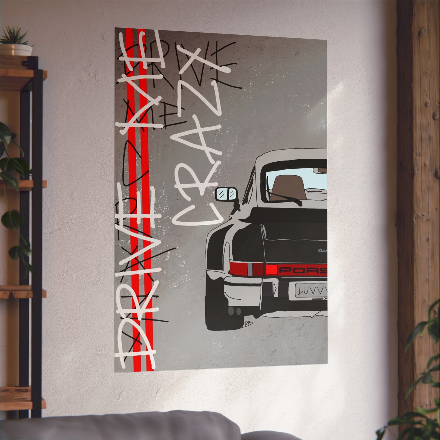 "drive me crazy" print
