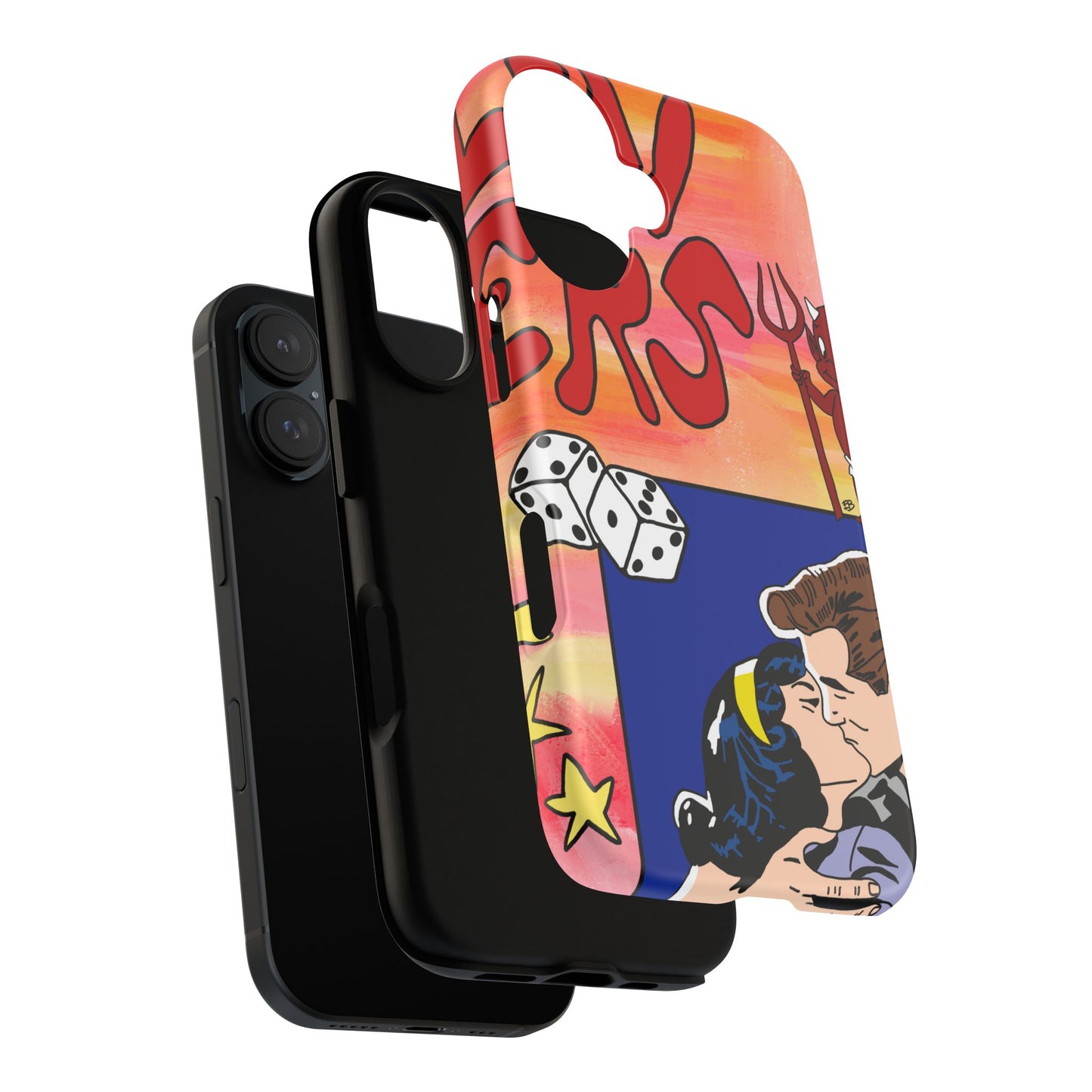 "lovers" phone case