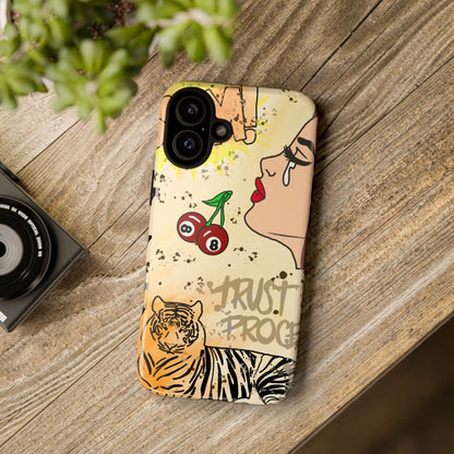 "trust the process" phone case