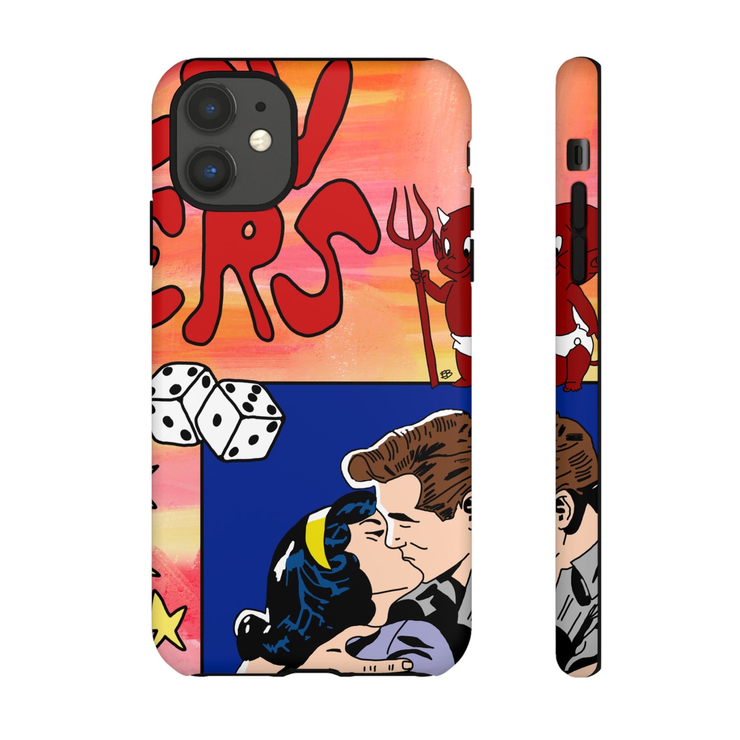 "lovers" phone case