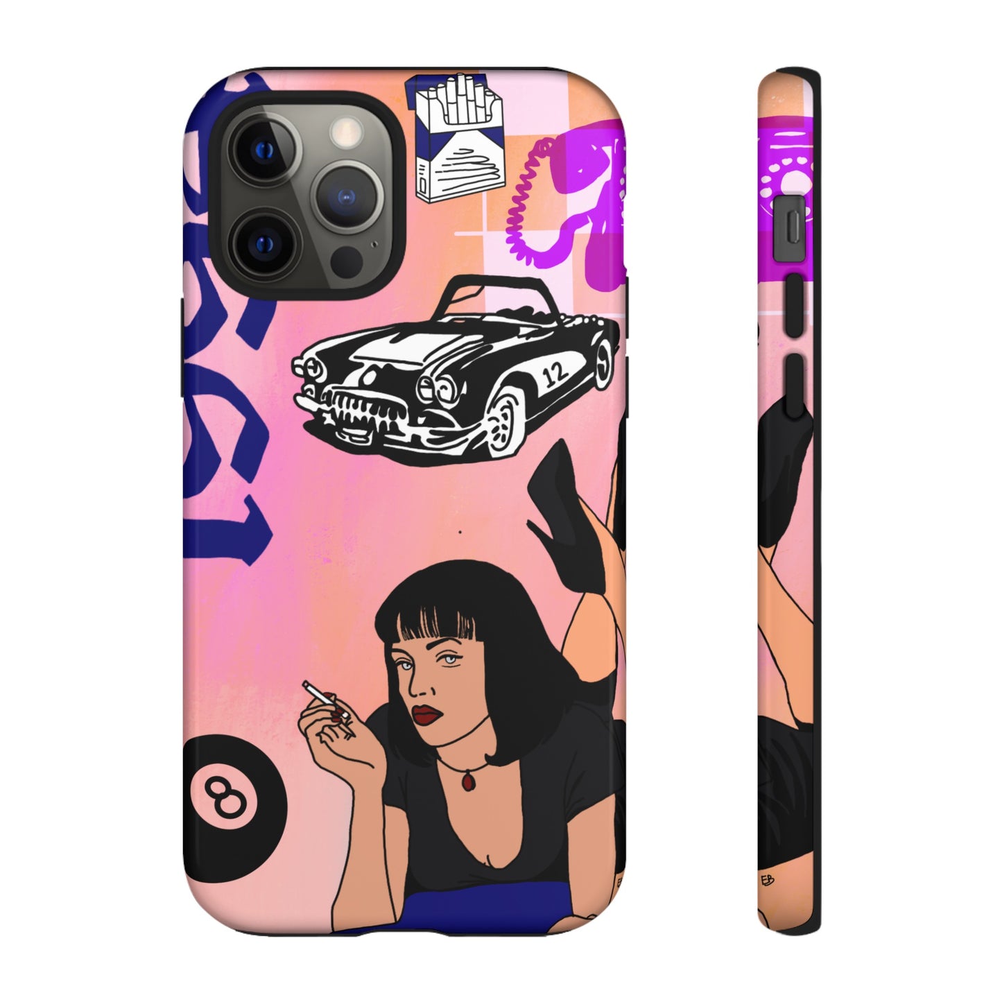 "pulp fiction" phone case