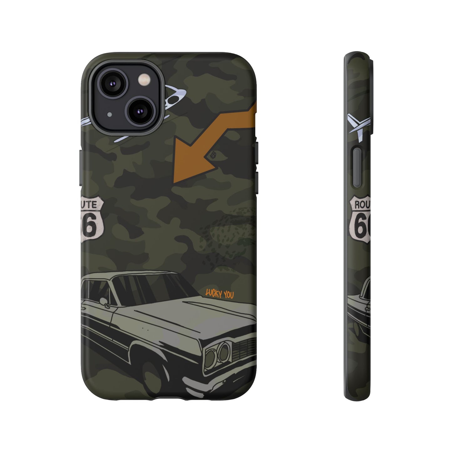"route 66" phone case