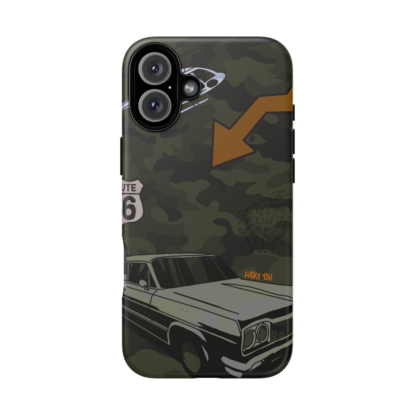 "route 66" phone case