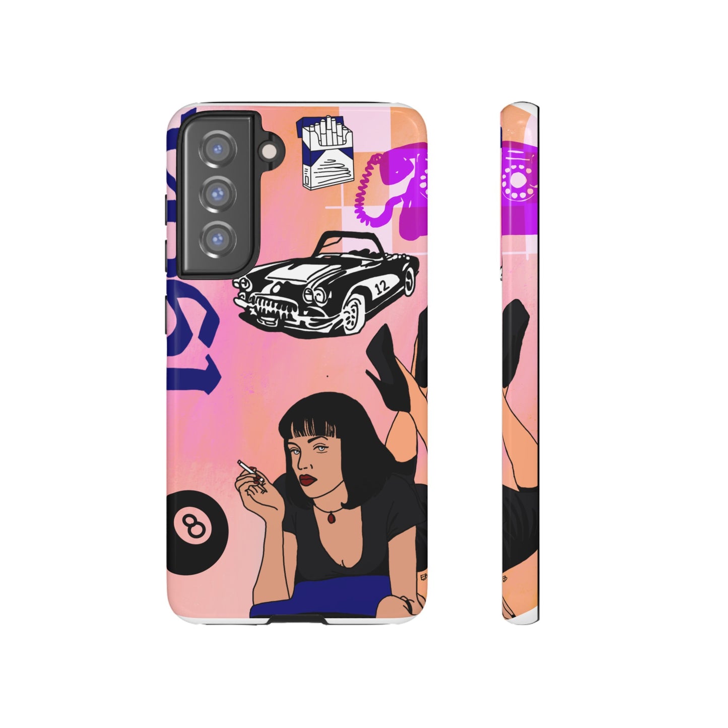 "pulp fiction" phone case