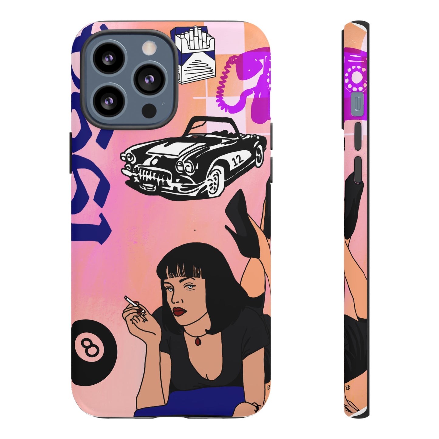 "pulp fiction" phone case