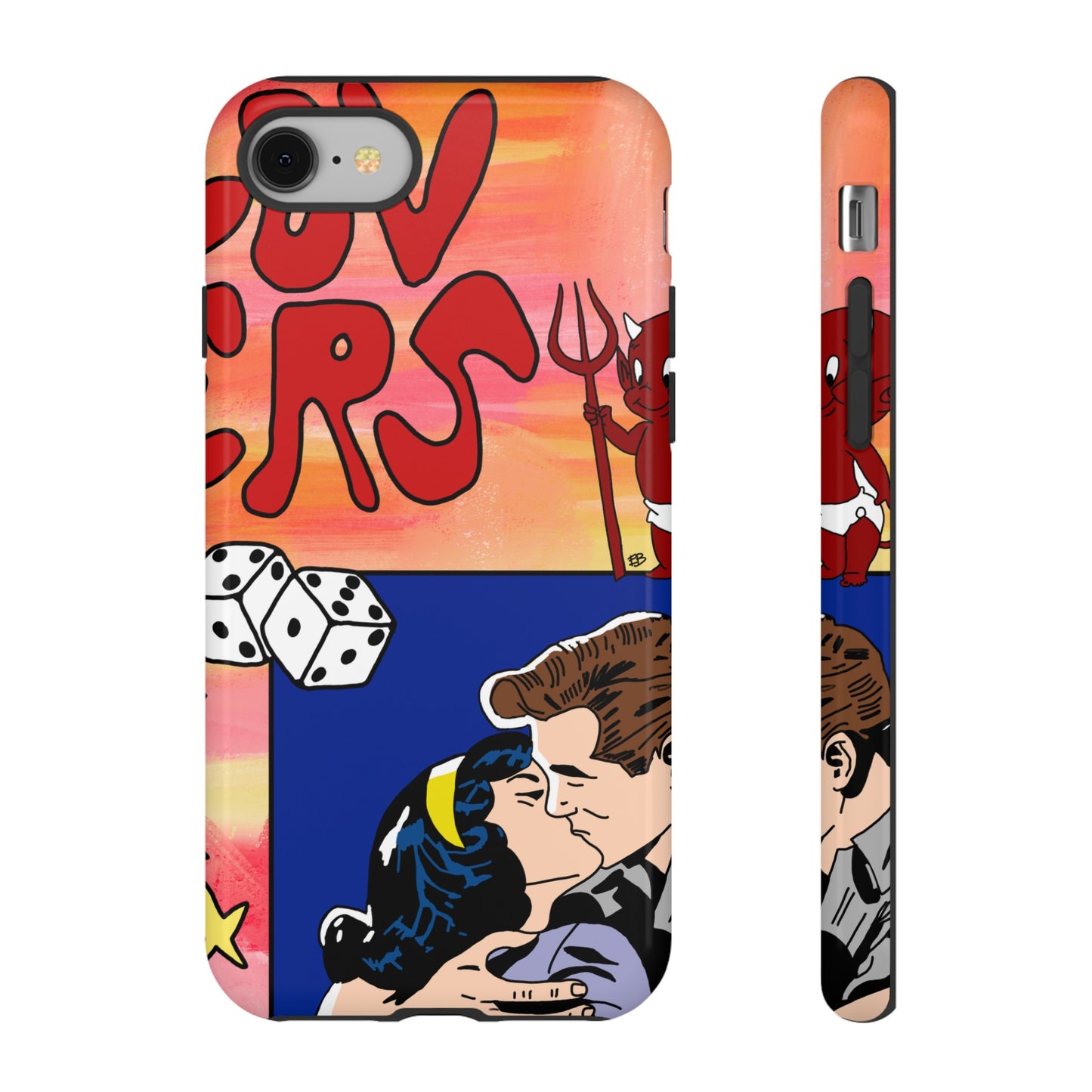 "lovers" phone case