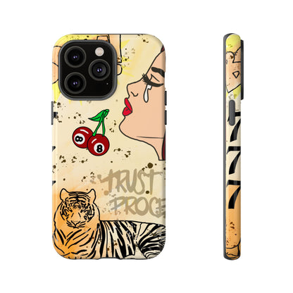 "trust the process" phone case