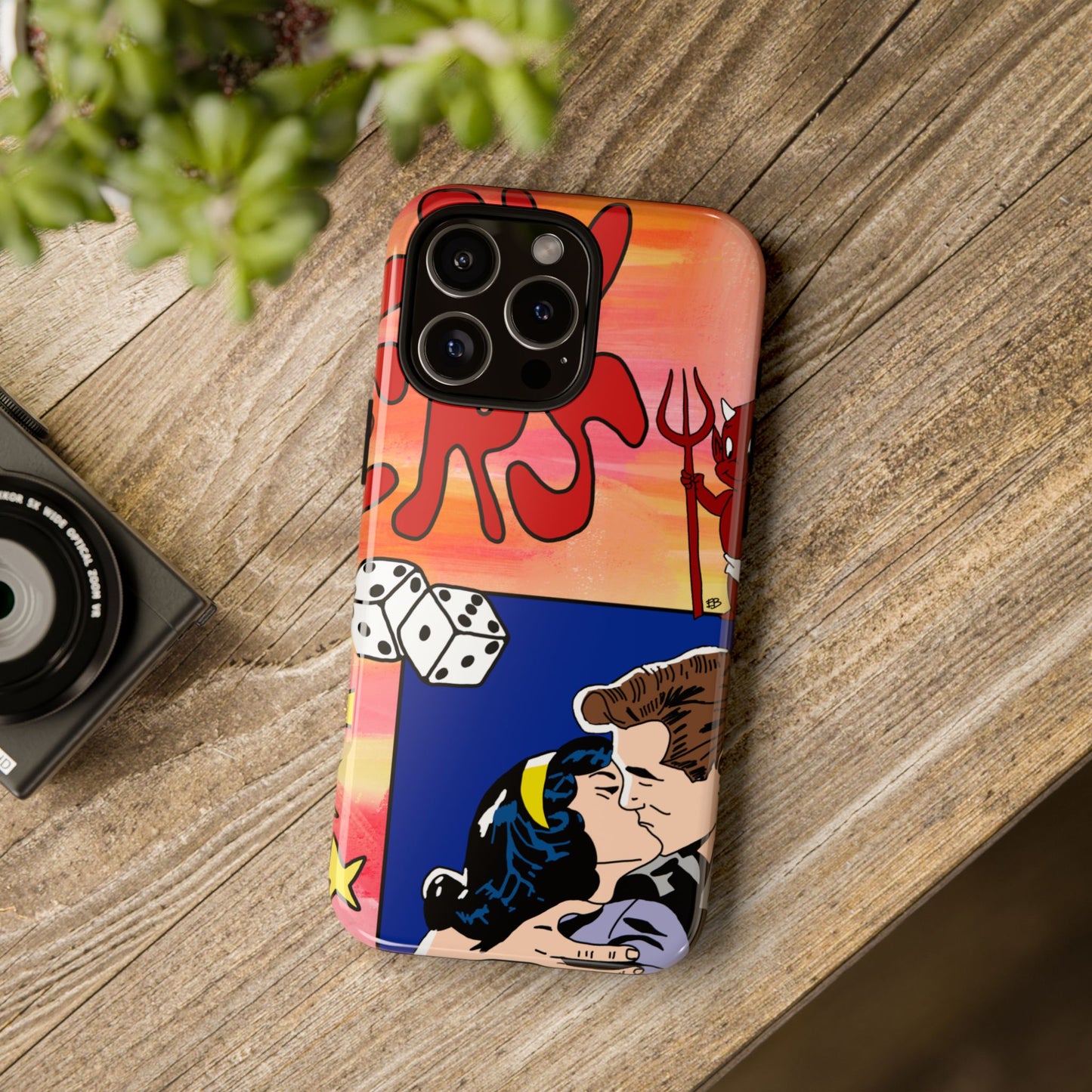 "lovers" phone case
