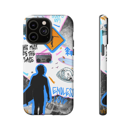 "surf's up" phone case