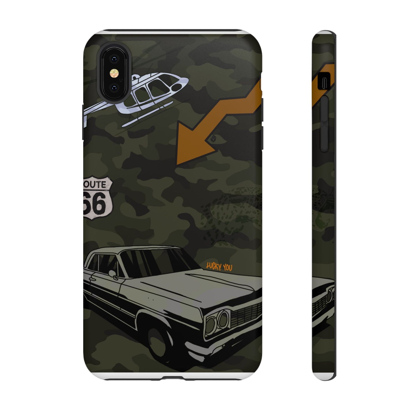 "route 66" phone case