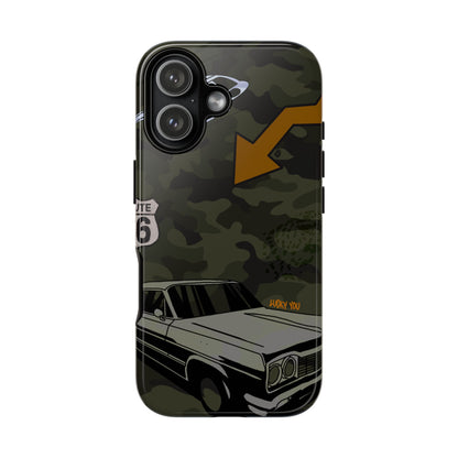 "route 66" phone case