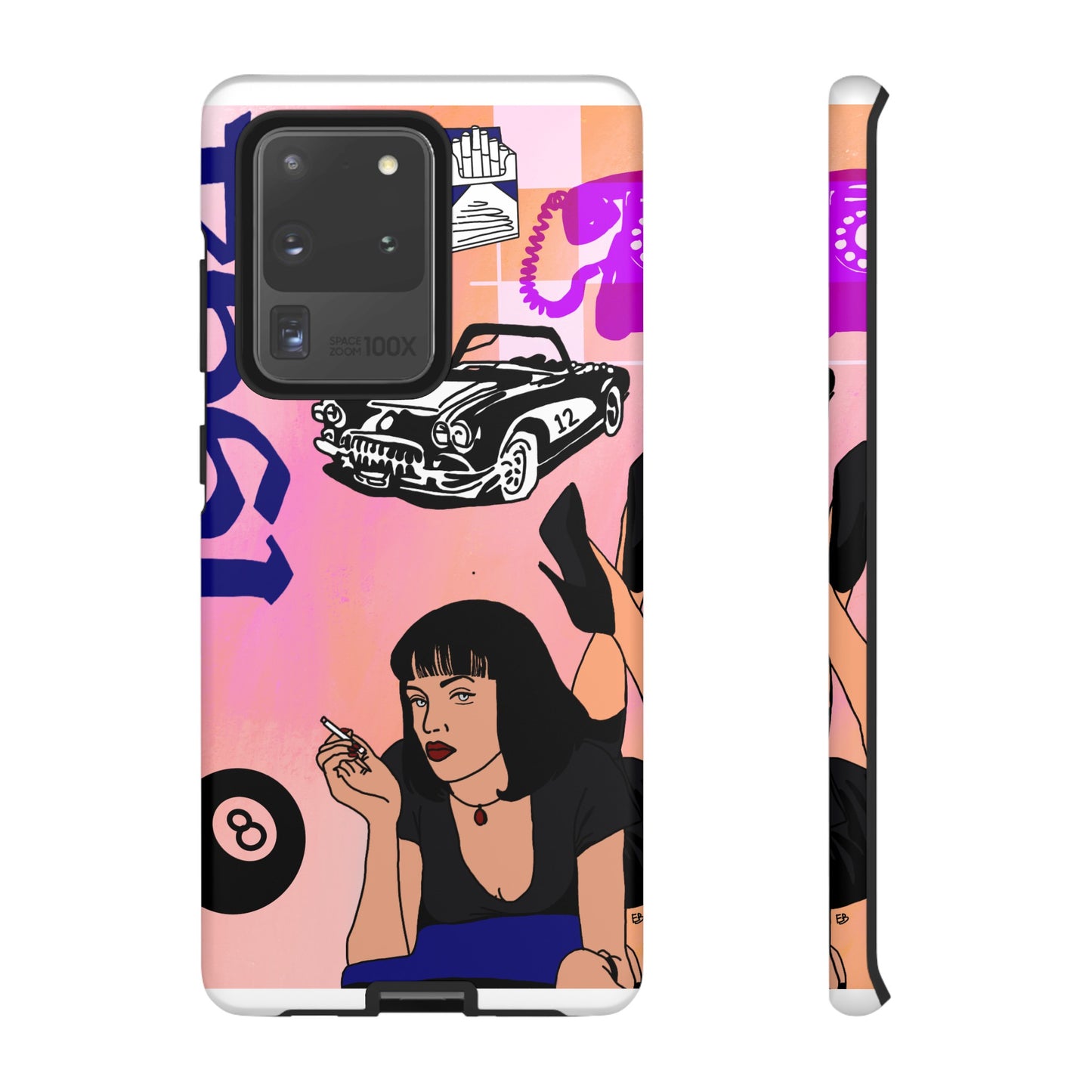 "pulp fiction" phone case