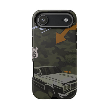"route 66" phone case
