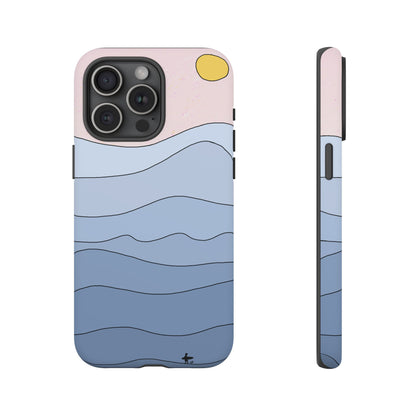 "shades of blue" phone case
