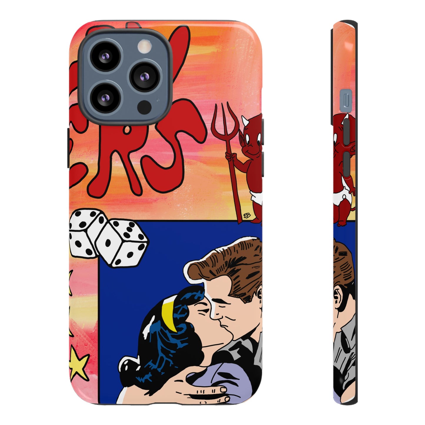 "lovers" phone case