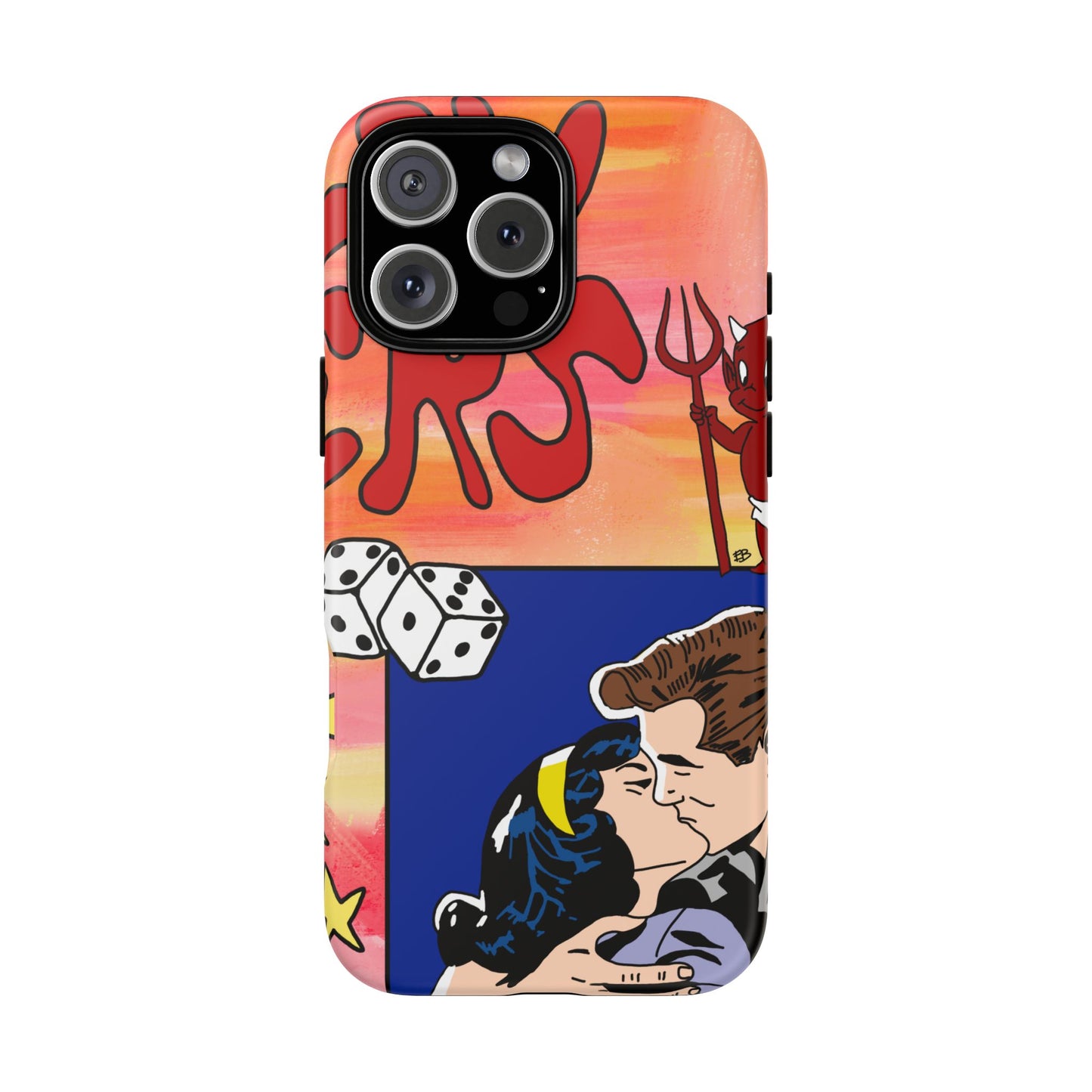 "lovers" phone case